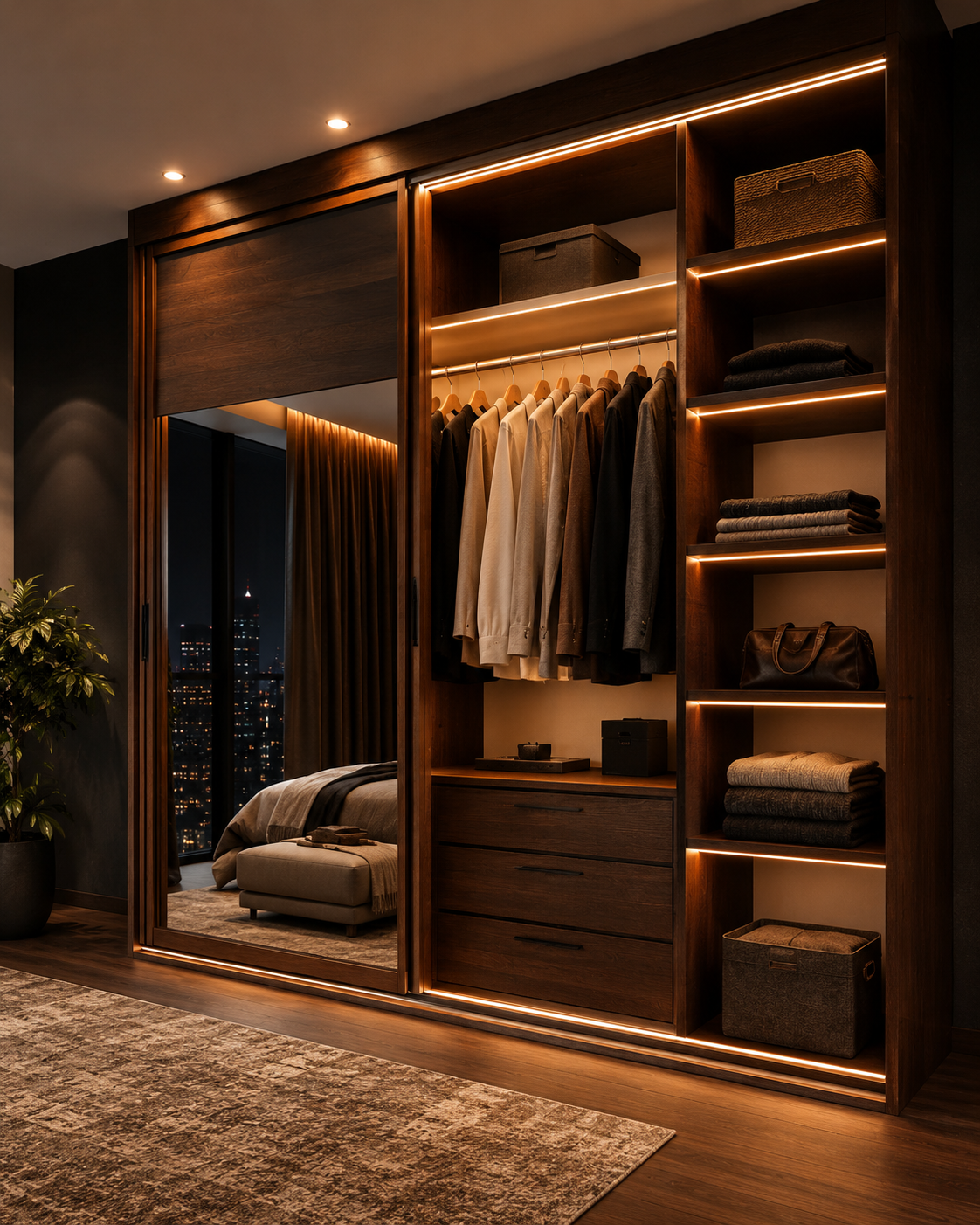 Interior work detail